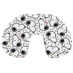 Dog Pattern Travel Neck Pillow by Salman4z