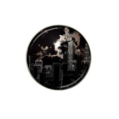 City Night Moon Skyline Skyscraper Hat Clip Ball Marker (10 Pack) by Salman4z