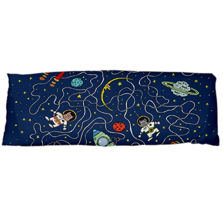 Cat Cosmos Cosmonaut Rocket Body Pillow Case (Dakimakura)