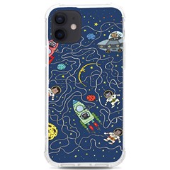 Cat Cosmos Cosmonaut Rocket Iphone 12/12 Pro Tpu Uv Print Case by Salman4z