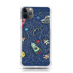 Cat Cosmos Cosmonaut Rocket Iphone 11 Pro Max 6 5 Inch Tpu Uv Print Case by Salman4z