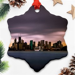 Sydney Australia Travel Oceania Snowflake Ornament (two Sides) by Salman4z