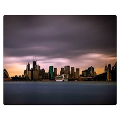 Sydney Australia Travel Oceania Premium Plush Fleece Blanket (medium) by Salman4z