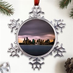 Sydney Australia Travel Oceania Metal Large Snowflake Ornament by Salman4z