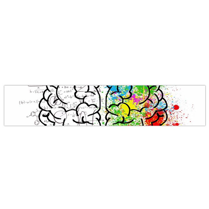 Brain Mind Psychology Idea Drawing Small Premium Plush Fleece Scarf