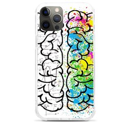 Brain Mind Psychology Idea Drawing Iphone 12 Pro Max Tpu Uv Print Case by Salman4z