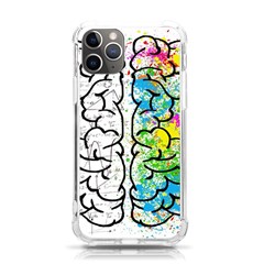 Brain Mind Psychology Idea Drawing Iphone 11 Pro 5 8 Inch Tpu Uv Print Case by Salman4z