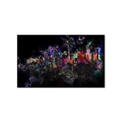 Grunge Paint Splatter Splash Ink Sticker Rectangular (10 Pack) by Salman4z