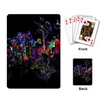 Grunge Paint Splatter Splash Ink Playing Cards Single Design (Rectangle) Back