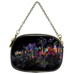 Grunge Paint Splatter Splash Ink Chain Purse (Two Sides) Front