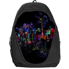 Grunge Paint Splatter Splash Ink Backpack Bag by Salman4z