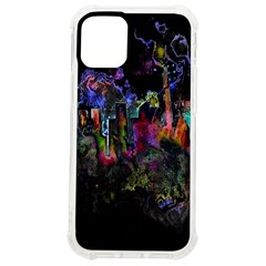 Grunge Paint Splatter Splash Ink Iphone 12 Mini Tpu Uv Print Case	 by Salman4z