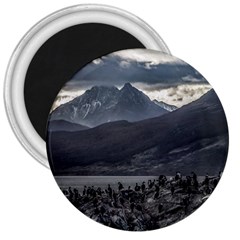 Nature s Symphony: A Portrait Of Ushuaia s Wild Beauty  3  Magnets by dflcprintsclothing