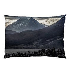 Nature s Symphony: A Portrait Of Ushuaia s Wild Beauty  Pillow Case by dflcprintsclothing