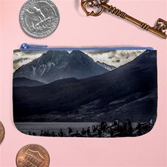 Nature s Symphony: A Portrait Of Ushuaia s Wild Beauty  Large Coin Purse by dflcprintsclothing