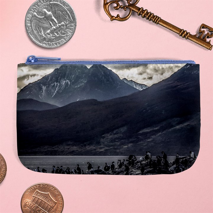 Nature s Symphony: A Portrait of Ushuaia s Wild Beauty  Large Coin Purse