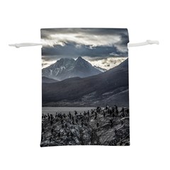 Nature s Symphony: A Portrait Of Ushuaia s Wild Beauty  Lightweight Drawstring Pouch (s) by dflcprintsclothing