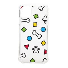 Dog Paw Seamless Pattern Footprint Bone Iphone 11 Pro Max 6 5 Inch Tpu Uv Print Case by Salman4z