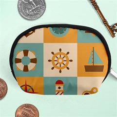 Nautical Elements Collection Accessory Pouch (medium) by Salman4z