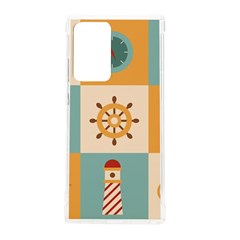 Nautical Elements Collection Samsung Galaxy Note 20 Ultra Tpu Uv Case by Salman4z