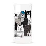 Cute Cat Hand Drawn Cartoon Style Samsung Galaxy S20 6.2 Inch TPU UV Case Front