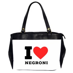 I Love Negroni Oversize Office Handbag (2 Sides) by ilovewhateva