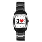 I love negroni Stainless Steel Barrel Watch Front