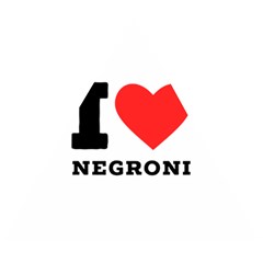 I Love Negroni Wooden Puzzle Triangle by ilovewhateva