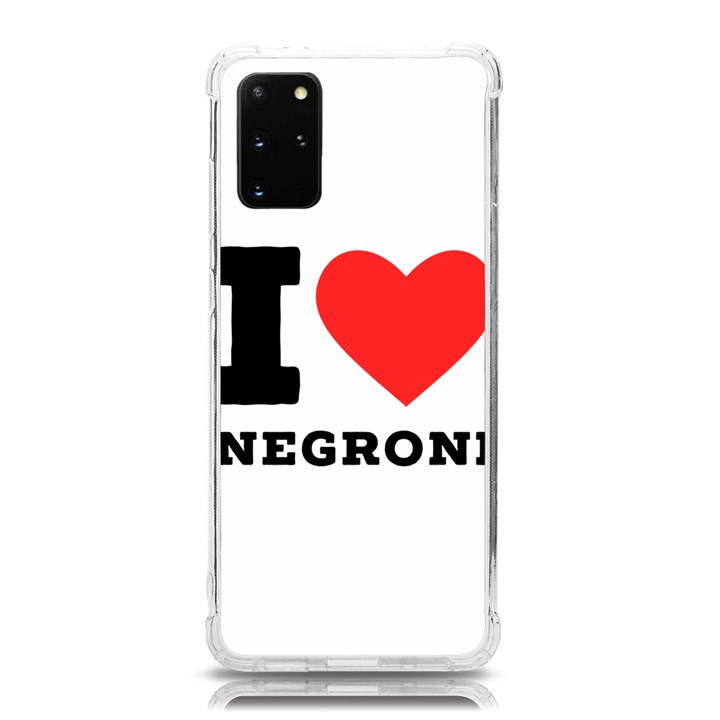 I love negroni Samsung Galaxy S20Plus 6.7 Inch TPU UV Case