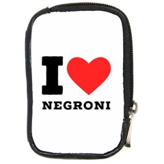 I Love Negroni Compact Camera Leather Case by ilovewhateva