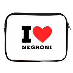 I Love Negroni Apple Ipad 2/3/4 Zipper Cases by ilovewhateva