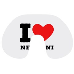 I Love Negroni Travel Neck Pillow by ilovewhateva