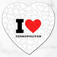 I Love Cosmopolitan  Jigsaw Puzzle (heart) by ilovewhateva