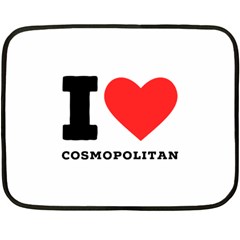 I Love Cosmopolitan  Fleece Blanket (mini) by ilovewhateva