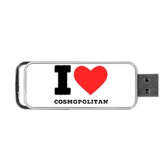 I Love Cosmopolitan  Portable Usb Flash (one Side) by ilovewhateva