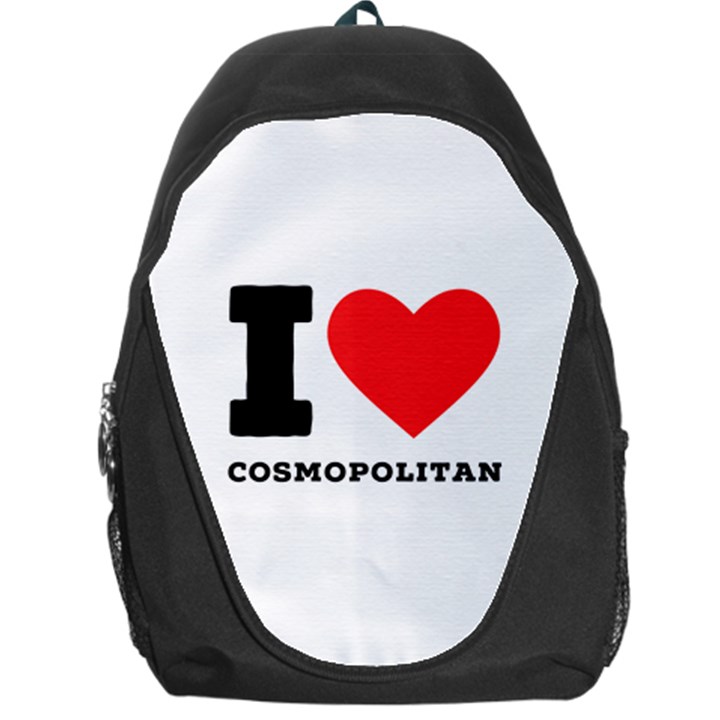 I love cosmopolitan  Backpack Bag