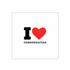 I Love Cosmopolitan  Satin Bandana Scarf 22  X 22  by ilovewhateva