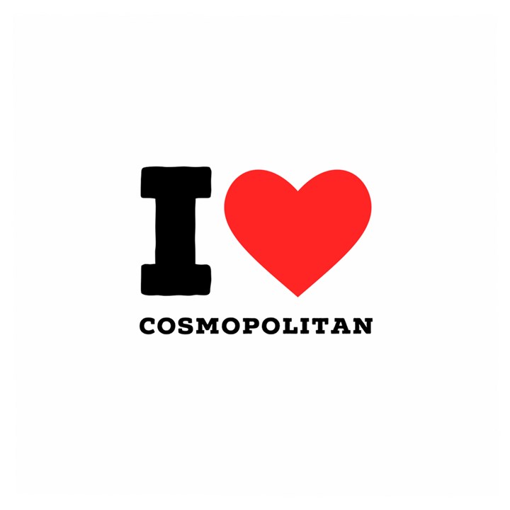 I love cosmopolitan  Wooden Puzzle Square