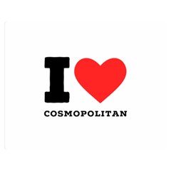 I Love Cosmopolitan  Premium Plush Fleece Blanket (medium) by ilovewhateva