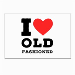 I Love Old Fashioned Postcards 5  X 7  (pkg Of 10) by ilovewhateva