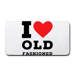 I Love Old Fashioned Medium Bar Mat by ilovewhateva