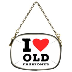 I Love Old Fashioned Chain Purse (one Side) by ilovewhateva