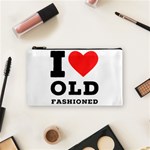 I love old fashioned Cosmetic Bag (Small) Front