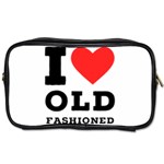 I love old fashioned Toiletries Bag (One Side) Front