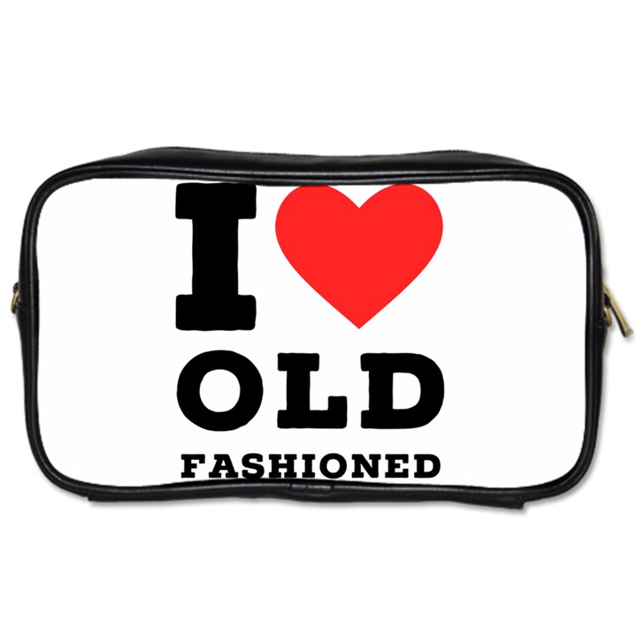 I love old fashioned Toiletries Bag (One Side)