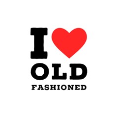 I Love Old Fashioned Play Mat (rectangle) by ilovewhateva