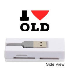 I Love Old Fashioned Memory Card Reader (stick) by ilovewhateva