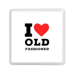 I Love Old Fashioned Memory Card Reader (square) by ilovewhateva