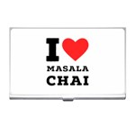 I love masala chai Business Card Holder Front