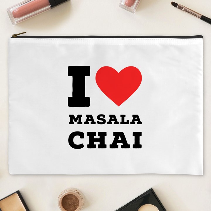 I love masala chai Cosmetic Bag (XXXL)